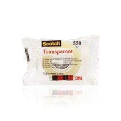 Tape Scotch 550 19mmx33m klar