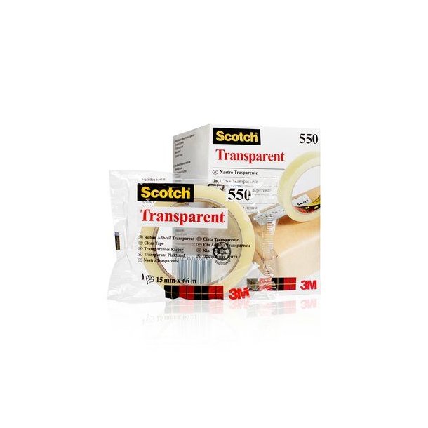 Tape Scotch 550 19mmx66m klar