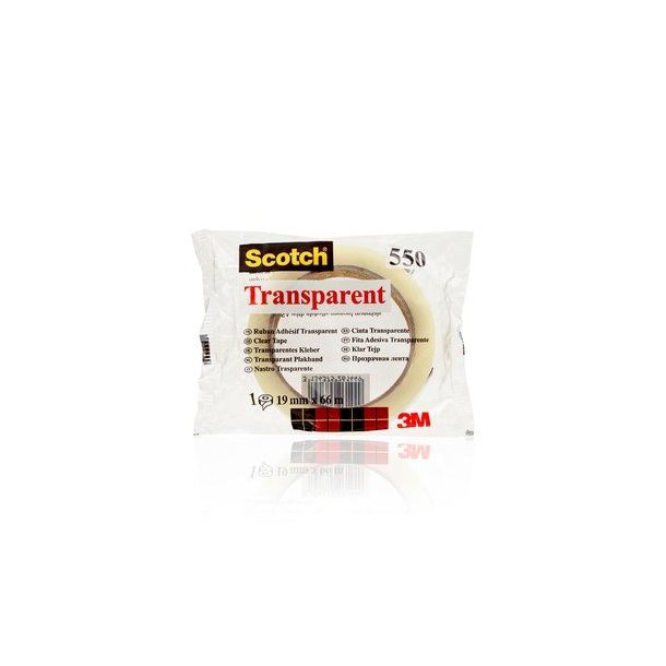 Tape Scotch 550 19mmx66m klar