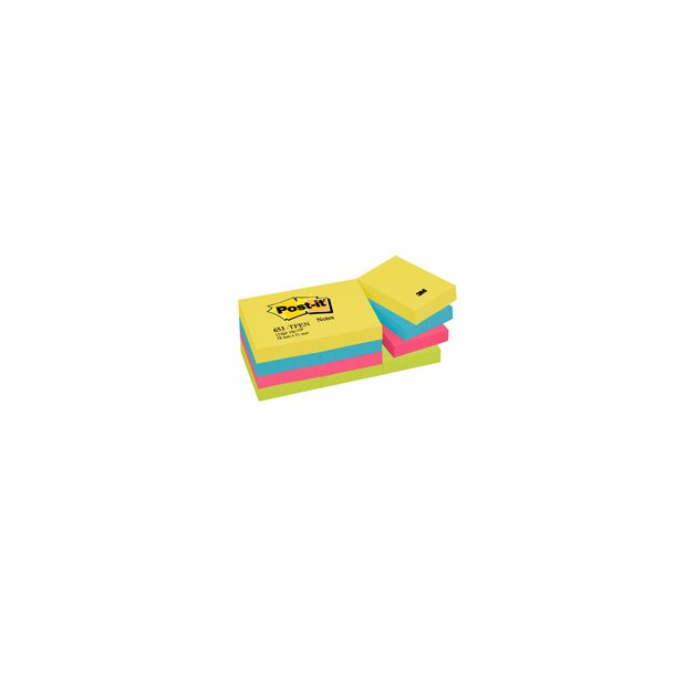 Post-it Notes 38x51 Energetic (12)