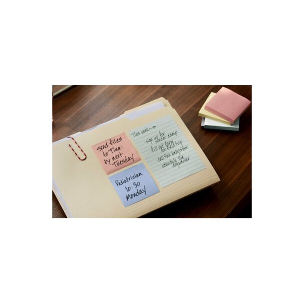 Post-it Recycled mix colors 76x76 100sh (6)