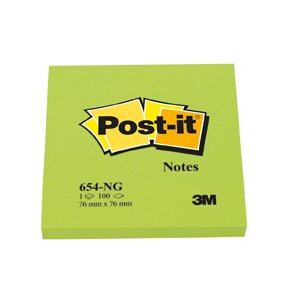 Post-it Notes 76x76 neon grn