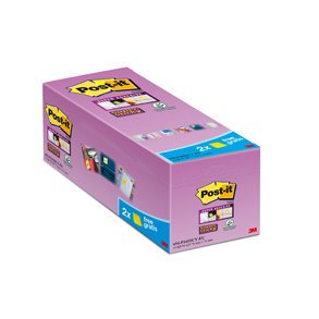 Post-it SS-Notes 76x76 V-pack gul (16)