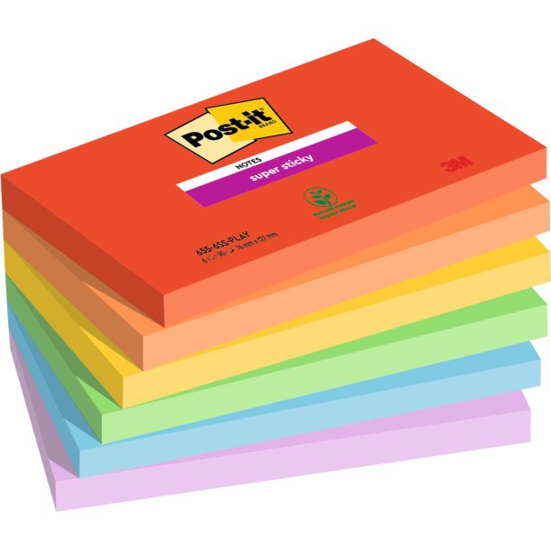 Post-it SS Playful 76x127 90sh (6)