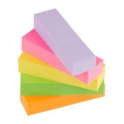 Post-it Indexfaner 15x50 papir ass. neon (5)