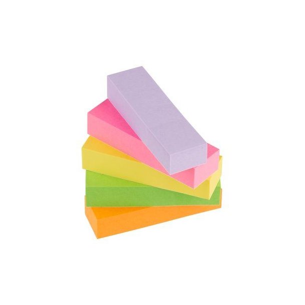 Post-it Indexfaner 15x50 papir ass. neon (5)