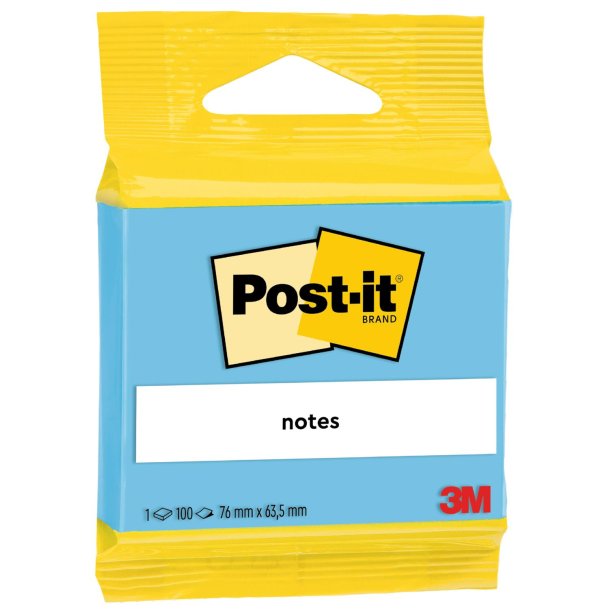 Post-it blue 63,5x76&nbsp;100sh