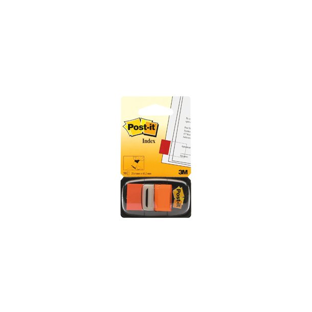 Post-it Indexfaner 25,4x43,2 orange