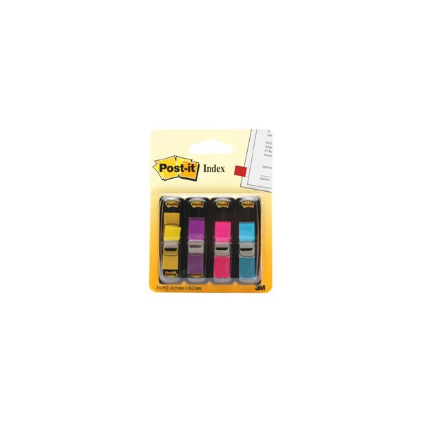 Post-it Indexfaner 11,9x43,1 ass. neon (4)