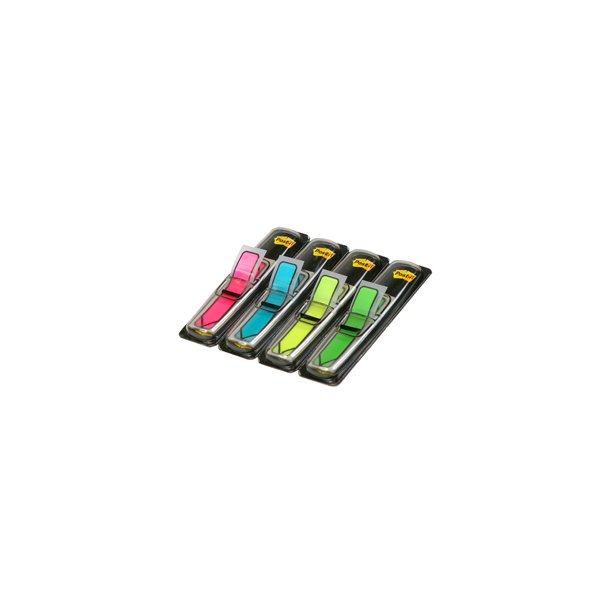 Post-it Indexfaner 11,9x43,1 "pil" ass. neon (4)