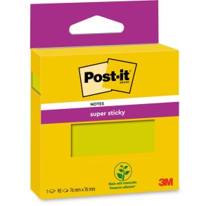 Post-it SS green 76x76 90sh