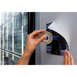 Dobbeltkl�bende tape 12mmx22,8m