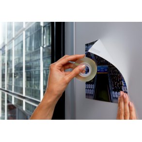 Dobbeltkl�bende tape 12mmx22,8m