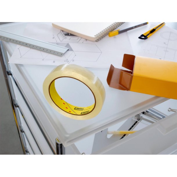 Dobbeltkl�bende tape 12mmx22,8m