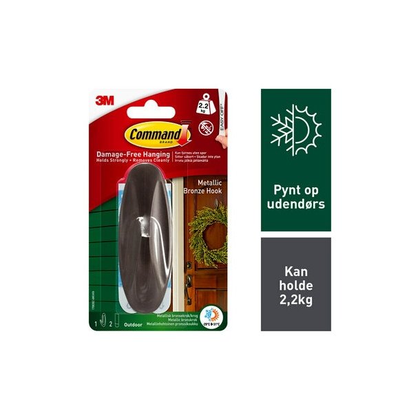 Command udend�rs stor designerkrog metal 17083BZ-AW