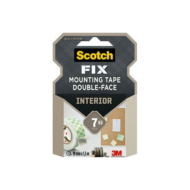 Scotch-Fix mont. tape 19mm x 1,5m inde