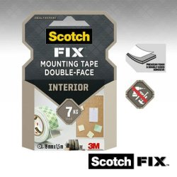 Scotch-Fix mont. tape 19mm x 1,5m inde