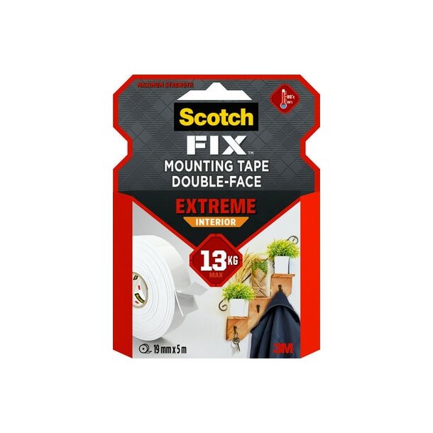 Scotch-Fix Extreme mont. tape 19mm x 5m inde