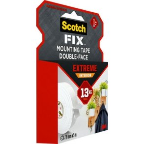 Scotch-Fix Extreme mont. tape 19mm x 5m inde