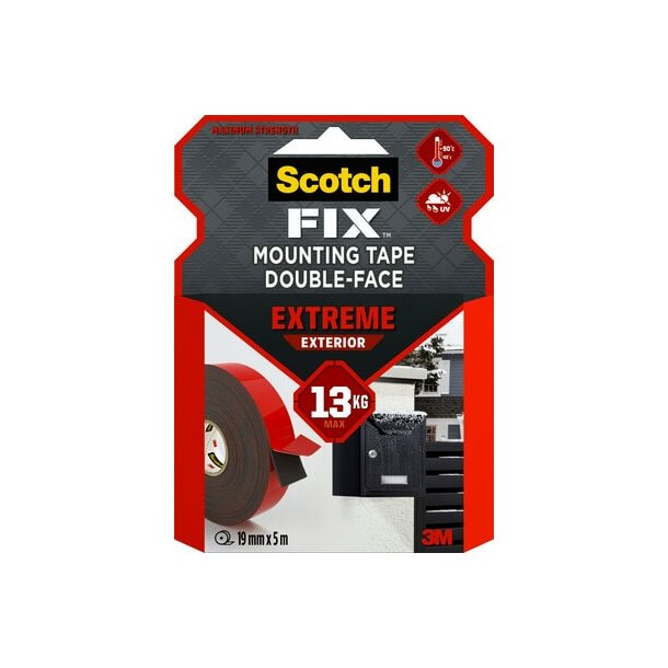 Scotch-Fix Extreme mont. tape 19mm x 5m ude