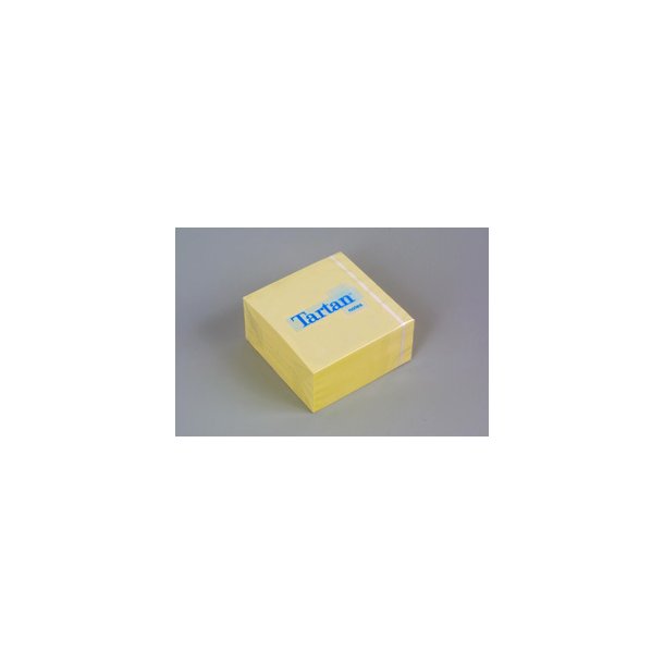 Tartan Notes 76x76 gul