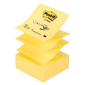 Post-it Z-Notes 76x76 gul (12)