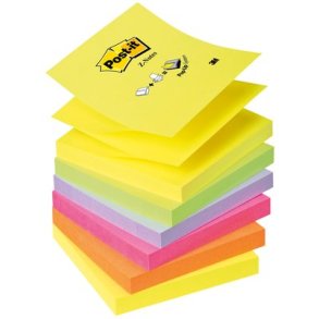 Post-it Z-Notes 76x76 neon rainbow(6)