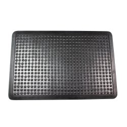 Floortex anti-fatigue gummi m�tte 90x150 cm sort