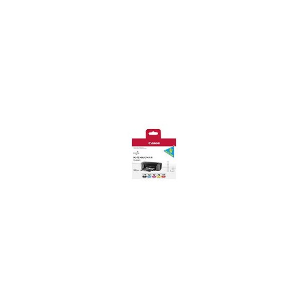PGI-72 MBK/C/M/Y/R ink tanks multi pack