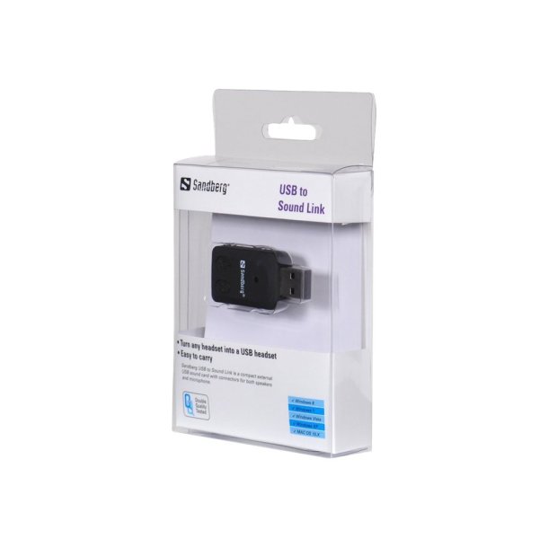 USB to Sound Link, Black