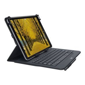 10'' Universal Folio w/Keyboard, Black (Nordic)