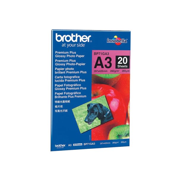 A3 Glossy Inkjet paper 260g (20)