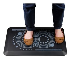 AFS-TEX 2000 ergonomisk st�m�tte 40x60 cm sort