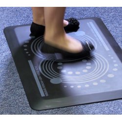 AFS-TEX 2000 ergonomisk st�m�tte 40x60 cm sort