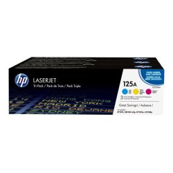 Color LaserJet 125A c/y/m tri-pack