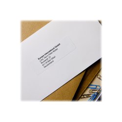 Address labels 29x90 white paper (400)