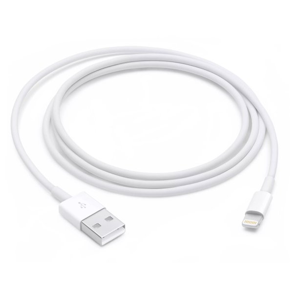 Apple Charging Cable USB-A to Lightning, White (2m)&nbsp;&nbsp;&nbsp;&nbsp;&nbsp;
