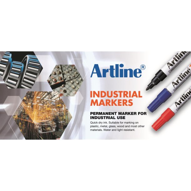 Marker Artline 17 Industri 1.5mm bl