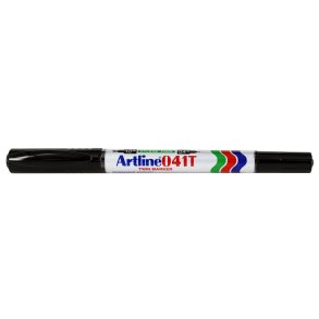 Marker Artline 041T 2-i-1 sort