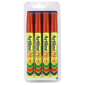 Marker Artline 70 rd 4-Blister