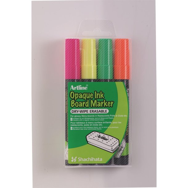 Board Marker Artline Opaque 2mm 4/set