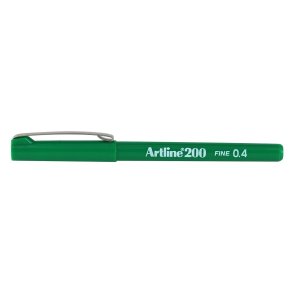 Fineliner Artline 200 Fine 0.4 gr�n