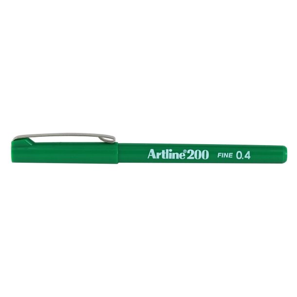 Fineliner Artline 200 Fine 0.4 gr�n