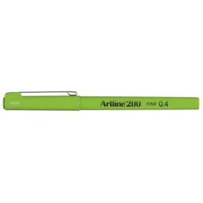 Fineliner Artline 200 Fine 0.4 limegr�n
