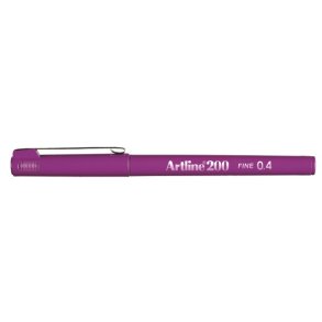 Fineliner Artline 200 Fine 0.4 lilla