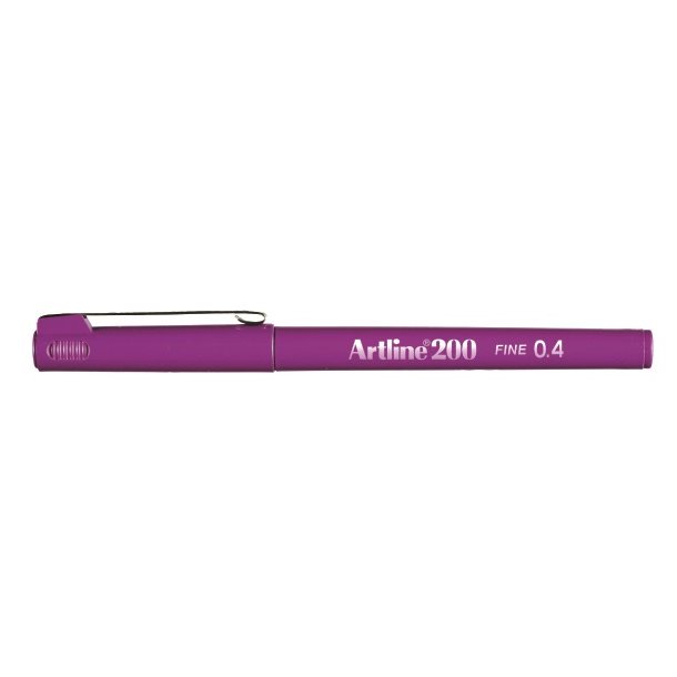 Fineliner Artline 200 Fine 0.4 lilla