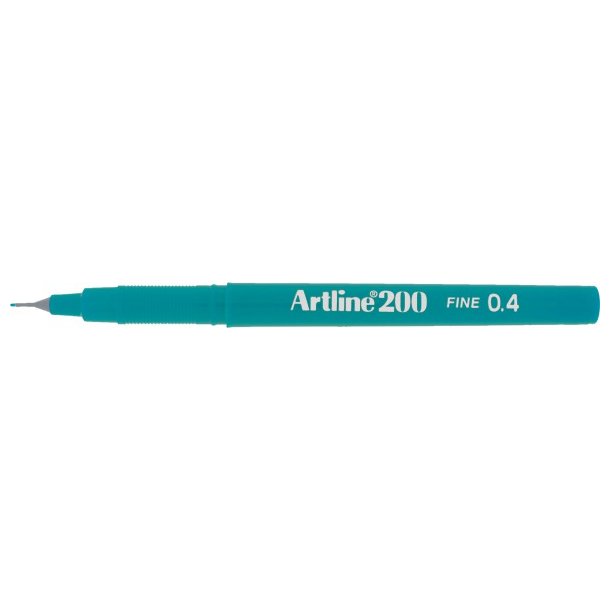 Fineliner Artline 200 Fine 0.4 m�rkegr�n
