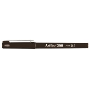 Fineliner Artline 200 Fine 0.4 m�rkebrun