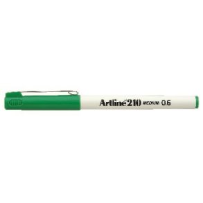 Fineliner Artline 210 M 0.6 gr�n