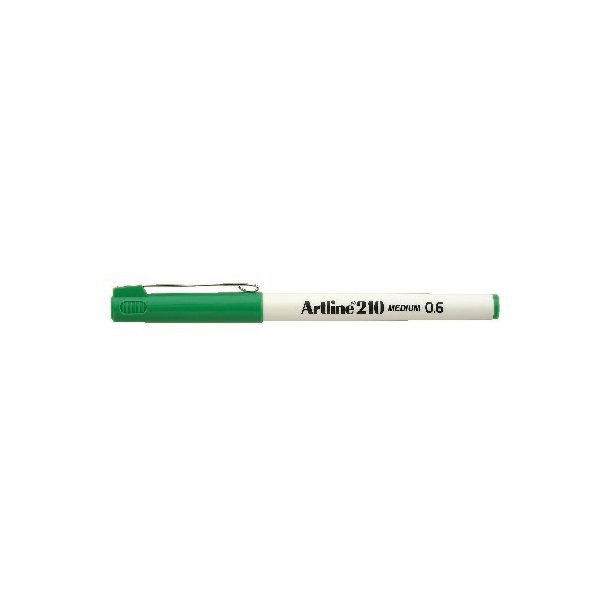 Fineliner Artline 210 M 0.6 gr�n